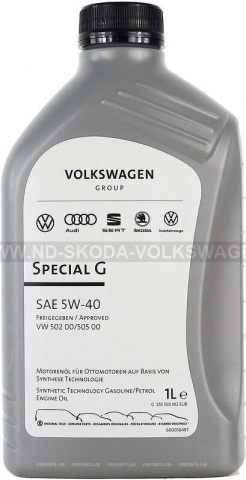 MOTOROVÝ OLEJ SPECIAL PLUS 5W-40 (1L) VW SPECIFIKACE: 502.00/505.01