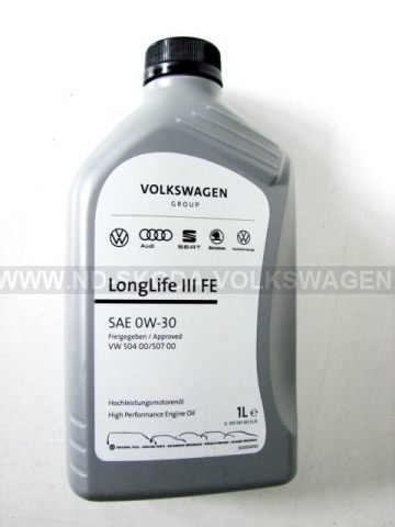 MOTOROVÝ OLEJ LONGLIFE II 0W-30 SPECIFIKACE VW: 503.00/506.00/506.01 (1L)