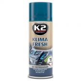 K2 KLIMA FRESH (150 ML) BLUEBERRY (BORŮVKA) - OSVĚŽOVAČ KLIMATIZACE/INTERIÉRU VOZIDLA